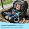 imageGraco 4Ever DLX 4in1 Car Seat Grey Infant to Toddler Car Seat with 10 Years of Use Rearfacing Forwardfacing and Booster Modes Safe Comfortable and Convenient
