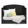 imageGraco Bellwood 5in1 Convertible Crib ampamp Changer with Drawer White  GREENGUARD Gold Certified FullSize Storage Drawer Converts to Toddler Bed and FullSize BedBlack
