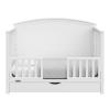imageGraco Bellwood 5in1 Convertible Crib ampamp Changer with Drawer White  GREENGUARD Gold Certified FullSize Storage Drawer Converts to Toddler Bed and FullSize BedWhite