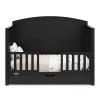 imageGraco Bellwood 5in1 Convertible Crib ampamp Changer with Drawer White  GREENGUARD Gold Certified FullSize Storage Drawer Converts to Toddler Bed and FullSize BedBlack