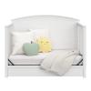 imageGraco Bellwood 5in1 Convertible Crib ampamp Changer with Drawer White  GREENGUARD Gold Certified FullSize Storage Drawer Converts to Toddler Bed and FullSize BedWhite