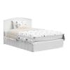 imageGraco Bellwood 5in1 Convertible Crib ampamp Changer with Drawer White  GREENGUARD Gold Certified FullSize Storage Drawer Converts to Toddler Bed and FullSize BedWhite
