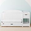 imageGraco Bellwood 5in1 Convertible Crib ampamp Changer with Drawer White  GREENGUARD Gold Certified FullSize Storage Drawer Converts to Toddler Bed and FullSize BedWhite