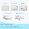 imageGraco Bellwood 5in1 Convertible Crib ampamp Changer with Drawer White  GREENGUARD Gold Certified FullSize Storage Drawer Converts to Toddler Bed and FullSize BedWhite