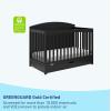 imageGraco Bellwood 5in1 Convertible Crib ampamp Changer with Drawer White  GREENGUARD Gold Certified FullSize Storage Drawer Converts to Toddler Bed and FullSize BedBlack