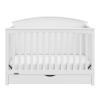 imageGraco Bellwood 5in1 Convertible Crib ampamp Changer with Drawer White  GREENGUARD Gold Certified FullSize Storage Drawer Converts to Toddler Bed and FullSize BedWhite