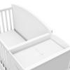 imageGraco Bellwood 5in1 Convertible Crib ampamp Changer with Drawer White  GREENGUARD Gold Certified FullSize Storage Drawer Converts to Toddler Bed and FullSize BedWhite