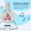 imageGraco DuetConnect LX Seat ampamp Bouncer MultiDirection Seat Multiple Swinging Speeds Easily Portable RedmondAbbington