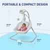 imageGraco DuetConnect LX Seat ampamp Bouncer MultiDirection Seat Multiple Swinging Speeds Easily Portable RedmondAbbington