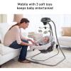 imageGraco DuetConnect LX Seat ampamp Bouncer MultiDirection Seat Multiple Swinging Speeds Easily Portable RedmondRedmond