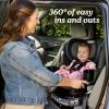 imageGraco EasyTurn 360 2in1 Convertible Car Seat 360 Degree Rotating Infant to Toddler Rotating Car Seat 2 Modes Forward and Rear Facing Slim Design CyranCyran