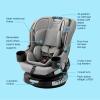 imageGraco EasyTurn 360 2in1 Convertible Car Seat 360 Degree Rotating Infant to Toddler Rotating Car Seat 2 Modes Forward and Rear Facing Slim Design CyranSolae