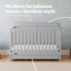 imageGraco Hadley 5in1 Convertible Crib with Drawer White  GREENGUARD Gold Certified Crib with Drawer Combo FullSize Nursery Storage Drawer Converts to Toddler Bed DaybedPebble Gray