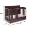 imageGraco Hadley 5in1 Convertible Crib with Drawer White  GREENGUARD Gold Certified Crib with Drawer Combo FullSize Nursery Storage Drawer Converts to Toddler Bed DaybedEspresso