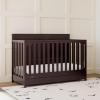 imageGraco Hadley 5in1 Convertible Crib with Drawer White  GREENGUARD Gold Certified Crib with Drawer Combo FullSize Nursery Storage Drawer Converts to Toddler Bed DaybedEspresso