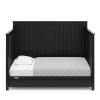 imageGraco Hadley 5in1 Convertible Crib with Drawer White  GREENGUARD Gold Certified Crib with Drawer Combo FullSize Nursery Storage Drawer Converts to Toddler Bed DaybedBlack