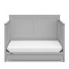 imageGraco Hadley 5in1 Convertible Crib with Drawer White  GREENGUARD Gold Certified Crib with Drawer Combo FullSize Nursery Storage Drawer Converts to Toddler Bed DaybedPebble Gray