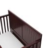 imageGraco Hadley 5in1 Convertible Crib with Drawer White  GREENGUARD Gold Certified Crib with Drawer Combo FullSize Nursery Storage Drawer Converts to Toddler Bed DaybedEspresso