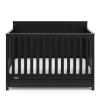 imageGraco Hadley 5in1 Convertible Crib with Drawer White  GREENGUARD Gold Certified Crib with Drawer Combo FullSize Nursery Storage Drawer Converts to Toddler Bed DaybedBlack