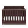 imageGraco Hadley 5in1 Convertible Crib with Drawer White  GREENGUARD Gold Certified Crib with Drawer Combo FullSize Nursery Storage Drawer Converts to Toddler Bed DaybedEspresso