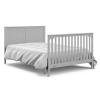 imageGraco Hadley 5in1 Convertible Crib with Drawer White  GREENGUARD Gold Certified Crib with Drawer Combo FullSize Nursery Storage Drawer Converts to Toddler Bed DaybedPebble Gray