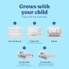 imageGraco Hadley 5in1 Convertible Crib with Drawer White  GREENGUARD Gold Certified Crib with Drawer Combo FullSize Nursery Storage Drawer Converts to Toddler Bed DaybedWhite