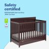 imageGraco Hadley 5in1 Convertible Crib with Drawer White  GREENGUARD Gold Certified Crib with Drawer Combo FullSize Nursery Storage Drawer Converts to Toddler Bed DaybedEspresso
