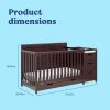 imageGraco Hadley 5in1 Convertible Crib with Drawer White  GREENGUARD Gold Certified Crib with Drawer Combo FullSize Nursery Storage Drawer Converts to Toddler Bed DaybedEspresso