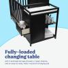 imageGraco Hadley 5in1 Convertible Crib with Drawer White  GREENGUARD Gold Certified Crib with Drawer Combo FullSize Nursery Storage Drawer Converts to Toddler Bed DaybedBlack
