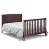 imageGraco Hadley 5in1 Convertible Crib with Drawer White  GREENGUARD Gold Certified Crib with Drawer Combo FullSize Nursery Storage Drawer Converts to Toddler Bed DaybedEspresso