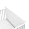 imageGraco Hadley 5in1 Convertible Crib with Drawer White  GREENGUARD Gold Certified Crib with Drawer Combo FullSize Nursery Storage Drawer Converts to Toddler Bed DaybedWhite