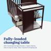 imageGraco Hadley 5in1 Convertible Crib with Drawer White  GREENGUARD Gold Certified Crib with Drawer Combo FullSize Nursery Storage Drawer Converts to Toddler Bed DaybedEspresso