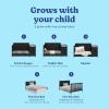 imageGraco Hadley 5in1 Convertible Crib with Drawer White  GREENGUARD Gold Certified Crib with Drawer Combo FullSize Nursery Storage Drawer Converts to Toddler Bed DaybedBlack