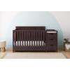 imageGraco Hadley 5in1 Convertible Crib with Drawer White  GREENGUARD Gold Certified Crib with Drawer Combo FullSize Nursery Storage Drawer Converts to Toddler Bed DaybedEspresso