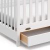 imageGraco Hadley 5in1 Convertible Crib with Drawer White  GREENGUARD Gold Certified Crib with Drawer Combo FullSize Nursery Storage Drawer Converts to Toddler Bed DaybedWhite