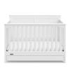 imageGraco Hadley 5in1 Convertible Crib with Drawer White  GREENGUARD Gold Certified Crib with Drawer Combo FullSize Nursery Storage Drawer Converts to Toddler Bed DaybedWhite