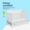 imageGraco Hadley 5in1 Convertible Crib with Drawer White  GREENGUARD Gold Certified Crib with Drawer Combo FullSize Nursery Storage Drawer Converts to Toddler Bed DaybedWhite