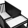 imageGraco Hadley 5in1 Convertible Crib with Drawer White  GREENGUARD Gold Certified Crib with Drawer Combo FullSize Nursery Storage Drawer Converts to Toddler Bed DaybedBlack