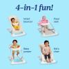 imageGraco Jumpstart 4in1 Adjustable Infant Activity Bouncer ampamp Jumper Versatile Baby Swing Floor Seat and Kids Chair with Snack Tray WrenWren