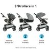 imageGraco Modes Pramette Travel System  Stroller ampamp Car Seat Combo  3in1 Stroller Modes  Includes Graco SnugRide 35 Infant Car Seat  EllingtonRedmond