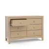 imageGraco Noah 3 Drawer Chest with Changing Topper Pebble Gray  GREENGUARD Gold Certified Baby Dresser Table Top for Nursery KidsDriftwood