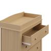 imageGraco Noah 3 Drawer Chest with Changing Topper Pebble Gray  GREENGUARD Gold Certified Baby Dresser Table Top for Nursery KidsDriftwood