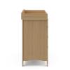 imageGraco Noah 3 Drawer Chest with Changing Topper Pebble Gray  GREENGUARD Gold Certified Baby Dresser Table Top for Nursery KidsDriftwood