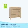 imageGraco Noah 3 Drawer Chest with Changing Topper Pebble Gray  GREENGUARD Gold Certified Baby Dresser Table Top for Nursery KidsDriftwood