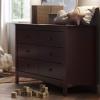 imageGraco Noah 3 Drawer Chest with Changing Topper Pebble Gray  GREENGUARD Gold Certified Baby Dresser Table Top for Nursery KidsEspresso