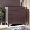 imageGraco Noah 3 Drawer Chest with Changing Topper Pebble Gray  GREENGUARD Gold Certified Baby Dresser Table Top for Nursery KidsEspresso