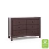 imageGraco Noah 3 Drawer Chest with Changing Topper Pebble Gray  GREENGUARD Gold Certified Baby Dresser Table Top for Nursery KidsEspresso