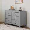 imageGraco Noah 3 Drawer Chest with Changing Topper Pebble Gray  GREENGUARD Gold Certified Baby Dresser Table Top for Nursery KidsPebble Gray