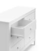 imageGraco Noah 3 Drawer Chest with Changing Topper Pebble Gray  GREENGUARD Gold Certified Baby Dresser Table Top for Nursery KidsWhite