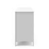 imageGraco Noah 3 Drawer Chest with Changing Topper Pebble Gray  GREENGUARD Gold Certified Baby Dresser Table Top for Nursery KidsWhite